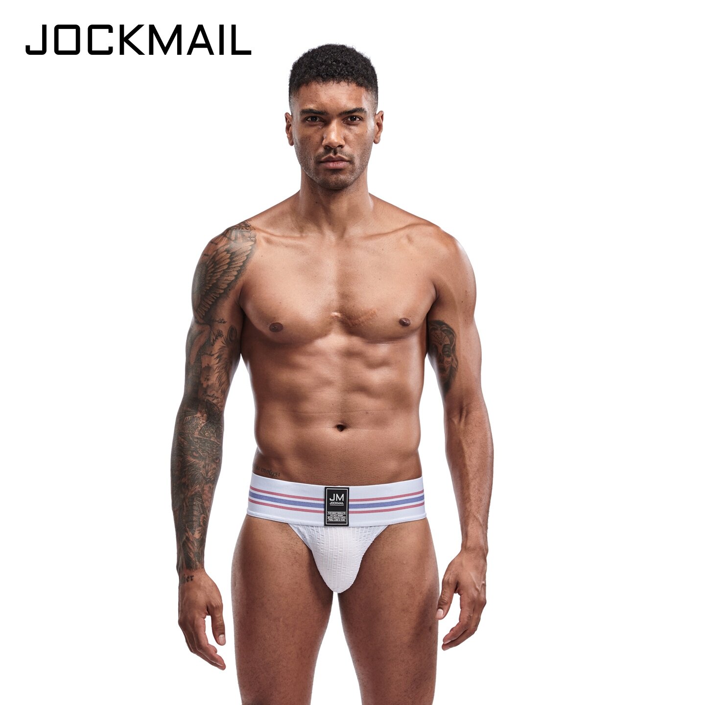 JOCKMAIL内裤男士棉质面料三角裤三角青年透气低腰潮牌舒适底裤短 - 淘宝联盟商品