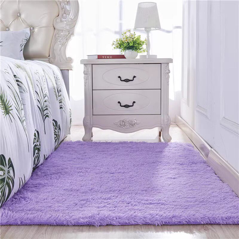 长毛丝毛公主卧室地毯客厅沙发茶几房间满铺床边毯地垫榻榻米定做