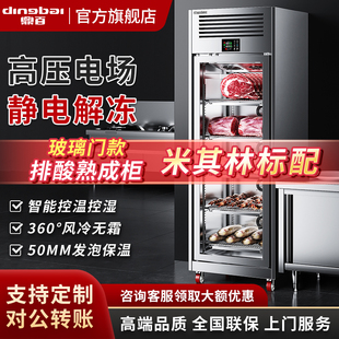 高压静电解冻柜商用低温冷藏缓化大容量猪羊牛肉抑菌化冻机排酸柜