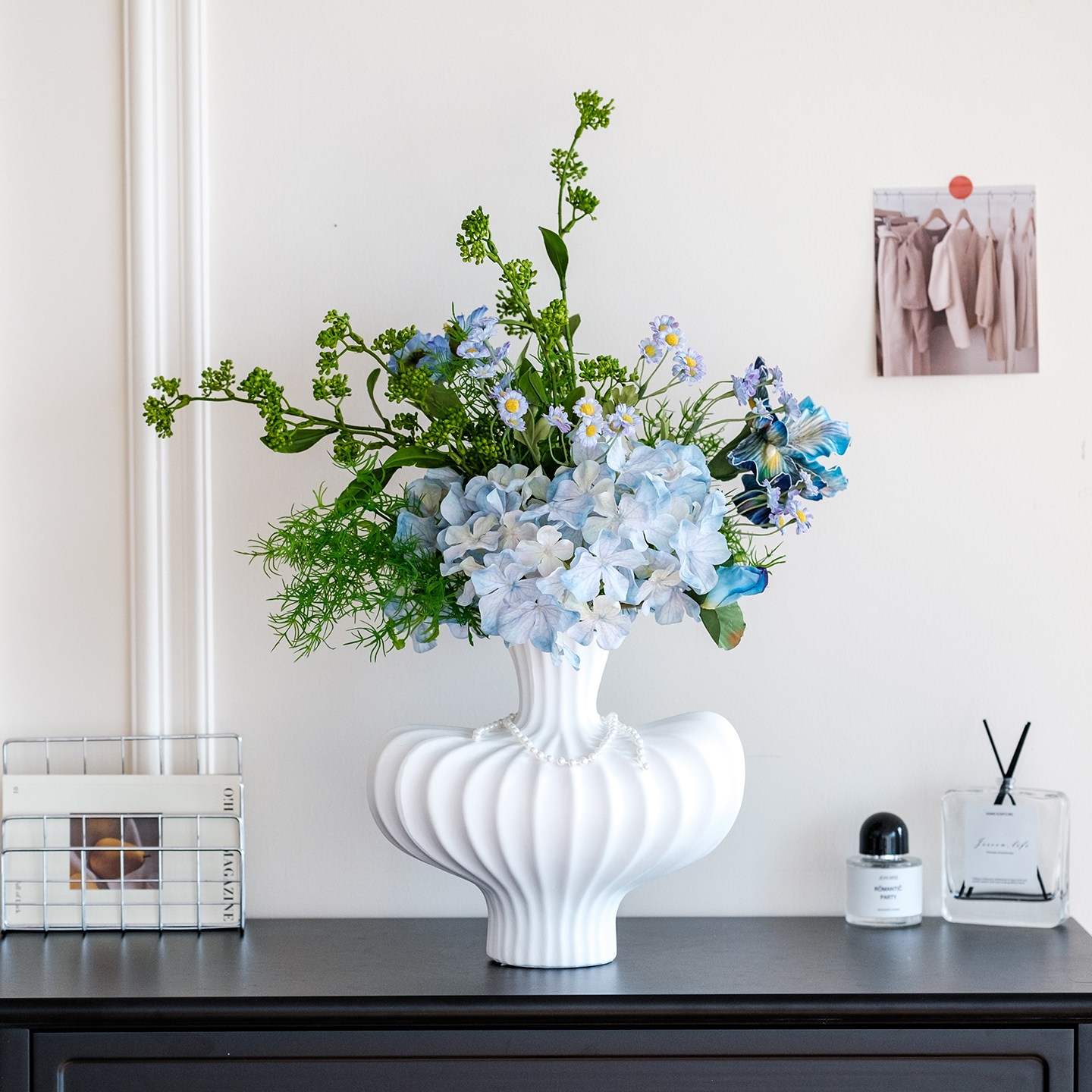 高级感手感小雏菊仿真花高品质客厅桌面装饰花艺摆件勿忘我假花,家居饰品,餐桌花艺,淘宝优惠券,粉丝福利购,淘宝优惠卷