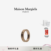Maison 礼物 Margiela马吉拉LOGO银质情侣戒指指环对戒首饰