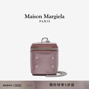 [新品首降]MaisonMargiela马吉拉四角缝线Mini拉链链条包方块包