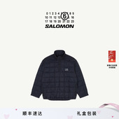 全新上市 MM6 SALOMON联名套头长袖 防寒保暖休闲厚外套上衣