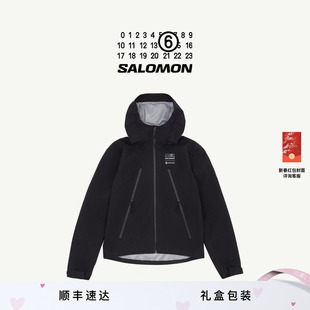 [限量补货]MM6 x SALOMON联名Logo休闲保暖防寒连帽外套开衫上衣