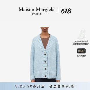 Margiela马吉拉四角缝线针织毛衣开衫 Maison 抢先加购