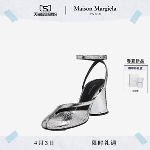 MaisonMargiela马吉拉Tabi分趾破镜系列高跟凉鞋 女8cm 春夏新品