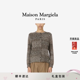 [早春新品]MaisonMargiela马吉拉四角缝线日常针织毛衣开襟衫上衣