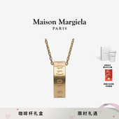 Maison 礼物 Margiela马吉拉数字Logo雕刻戒指指环项链情侣首饰