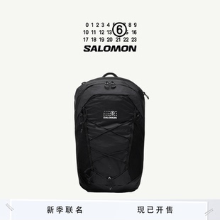 [限量补货]MM6x SALOMON联名Logo标志户外简约黑色双肩包背包