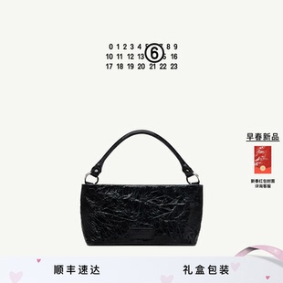 [早春新品]MM6数字logo徽标纯色日常单肩包腋下包