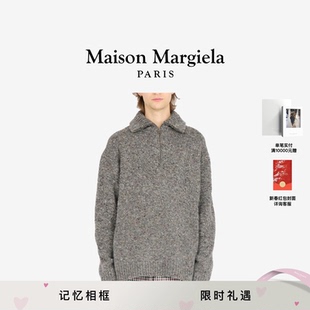 Maison Margiela马吉拉日常宽松长袖毛衣针织衫上衣