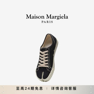 Maison 夏 子休閑通勤平底單鞋 Margiela馬吉拉Tabi分趾帆布鞋