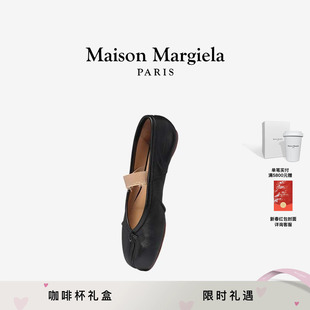Maison Margiela马吉拉Tabi分趾一字带芭蕾鞋单鞋女皮鞋