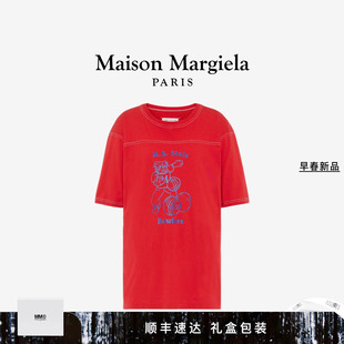 T恤内搭上衣 MaisonMargiela马吉拉宽松休闲通勤短袖 早春新品