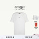 宽松上衣情侣款 MM6数字Logo标签休闲短袖 白T恤打底衫