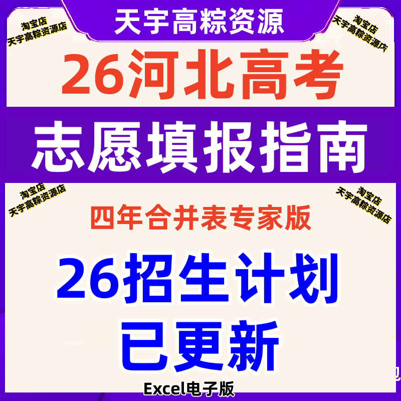 2026年河北省高校招生计划高考志愿填报指南2025专业录取分数线