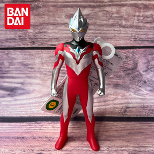 万代正版亚刻奥特曼500系列软胶人偶亚克普通形态男孩玩具模型