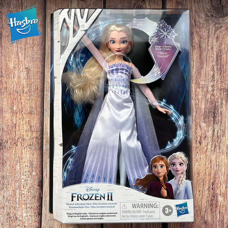 冰雪奇缘艾莎公主可动发声洋娃娃