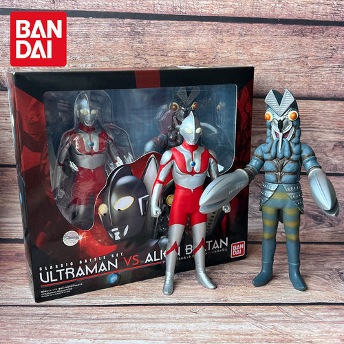 万代奥特对决巴尔坦星人软胶玩具