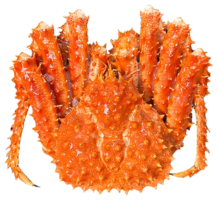 帝王蟹鲜活熟冻海鲜大螃蟹帝皇蟹皇帝蟹腿肉礼盒送礼水产海鲜礼包