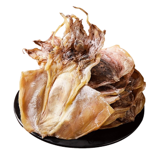 东海墨鱼干淡晒干货小乌贼干淡干目鱼干煲汤500g鱿鱼墨鱼仔干海鲜