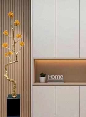 发财树壁龛电视柜乔迁送礼