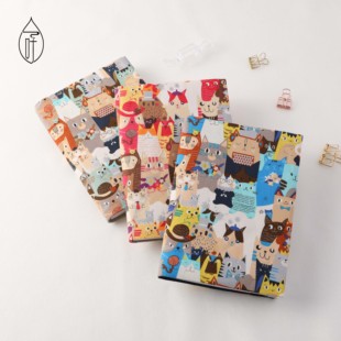 手帐余白hobo/a5/a6/b6/tn 书衣 手工手账手作可调节布艺书衣定制