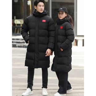 中国队运动大衣男女长款棉服冬季武术训练棉袄体院国家体育生棉衣