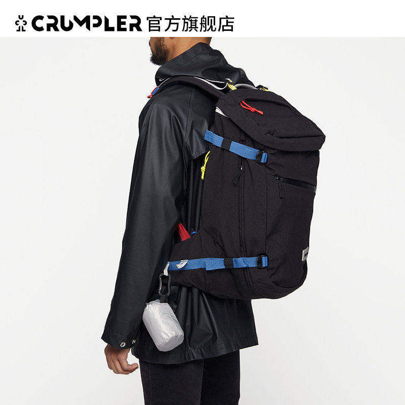 Crumpler/小野人 登山包双肩男户外47升超大容量防水行李包男双肩