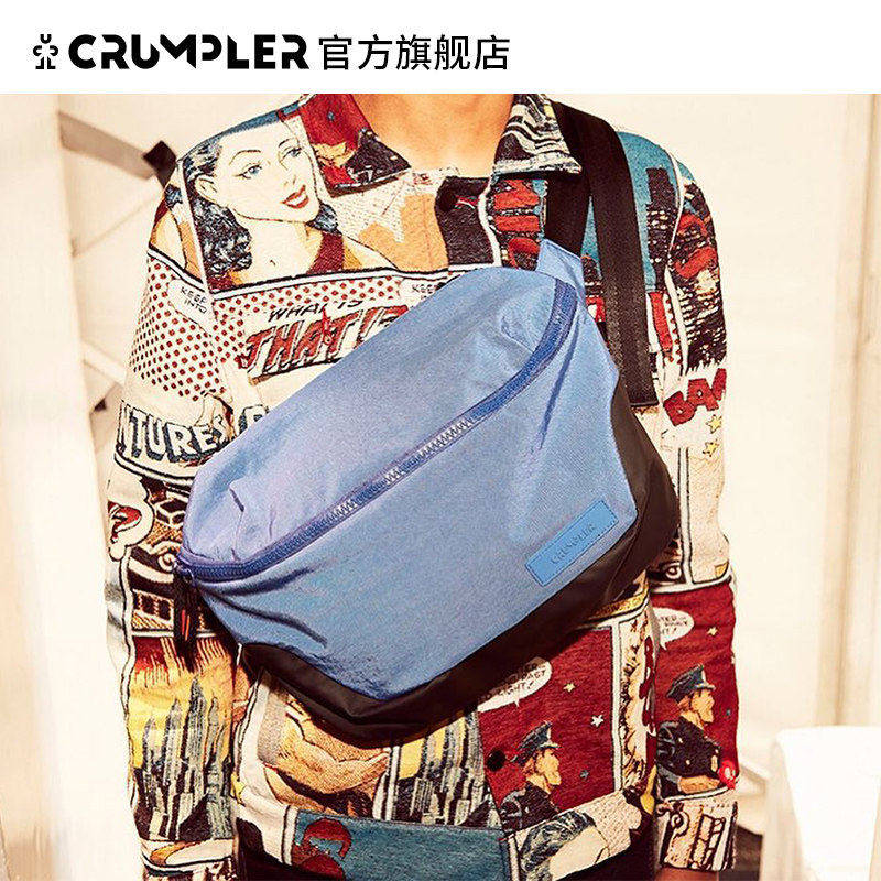 Crumpler 男士斜挎胸包 欧美潮牌休闲挎包 街头单肩斜挎包男