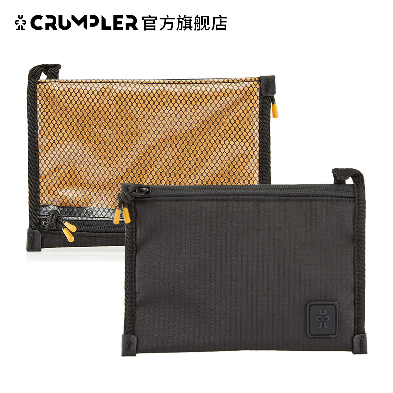 CRUMPLER 학생 여권 홀더 스포츠 캐주얼 방수 캔버스 경량 휴대용 소프트 문서 가방 여권 지갑