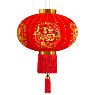 2026年大红灯笼吊灯中国风过年春节新年装饰户外大门口阳台装饰品