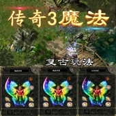 光通传奇3单机1.45复古13魔法金币智能假人攻城pc游戏电脑版