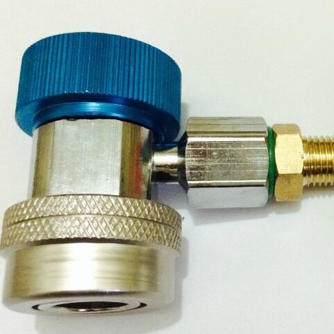 R134A 汽车空调加氟可调接头 加氟快速接头 QC-LH