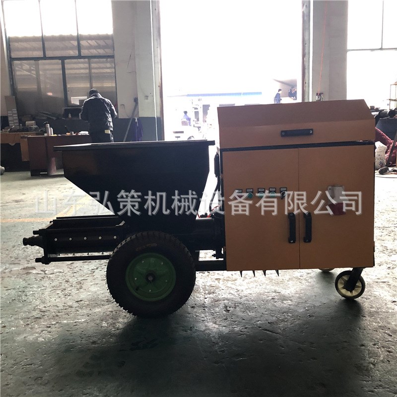 511水泥喷涂机 石膏高压粉墙711喷浆机 全自动两相电腻子抹灰机