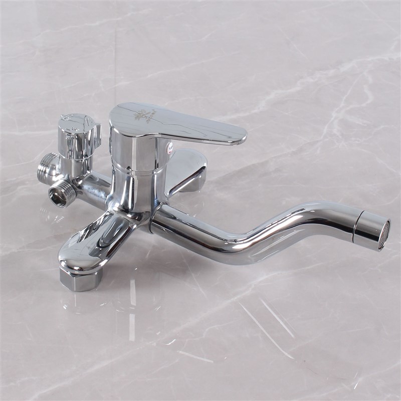 TB2铜体唐老鸭增压淋浴花洒 卫浴家用淋浴器淋浴喷头套装