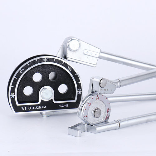 帝创工具手动弯管器三合一铜铝管6-22mm不锈钢管180°弯曲铝合金