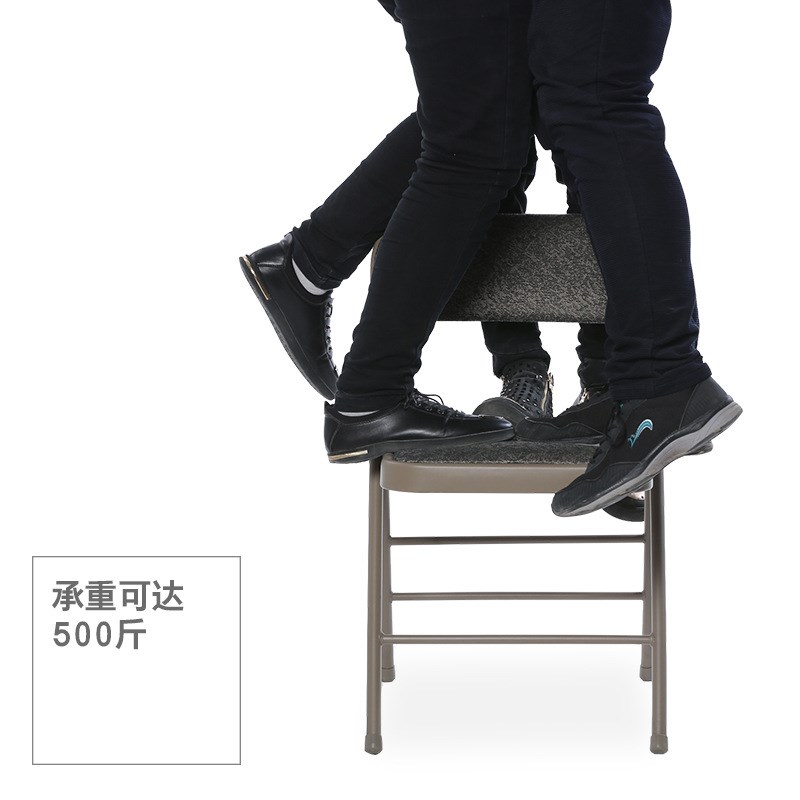 靠背椅子折叠椅家用电脑椅培训办公会议椅简约可折叠凳子宿舍折椅