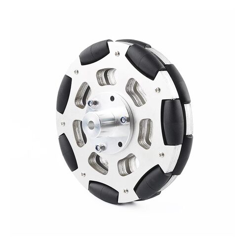 152mm 金属全向轮 金属福来轮 omni Robot ROS平台全向运动