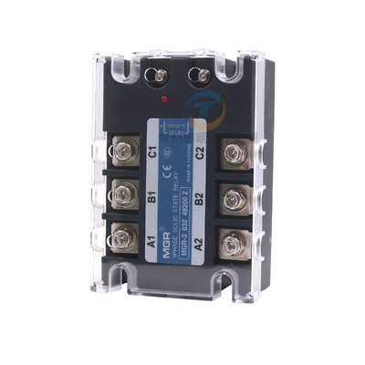 美格尔三相200A固态继电器接触器直流24V控交流380V MGR-3 48200Z
