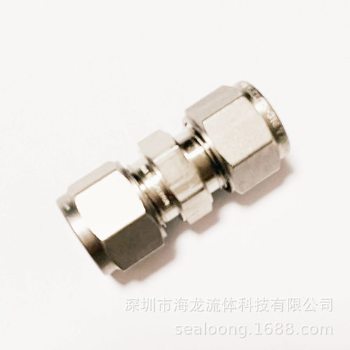 SS-10M0-6  Swelok不锈钢直通卡套接头