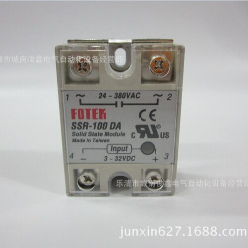 单相固态继电器SSR-100DA 直流控制交流100A