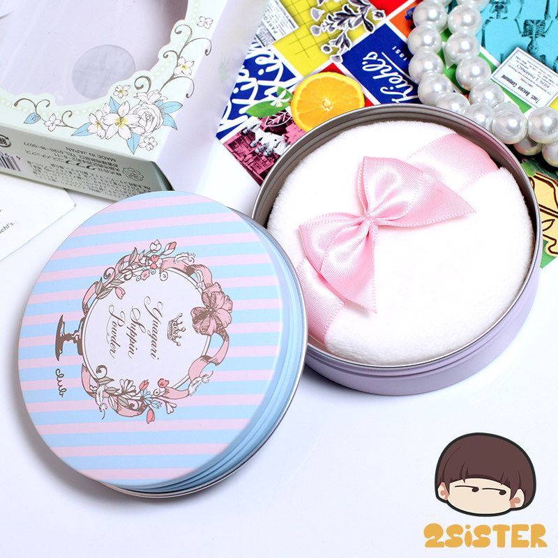 日本CLUB出浴晚安散粉素颜保湿蜜粉饼心机裸妆无需卸妆24小时护肤