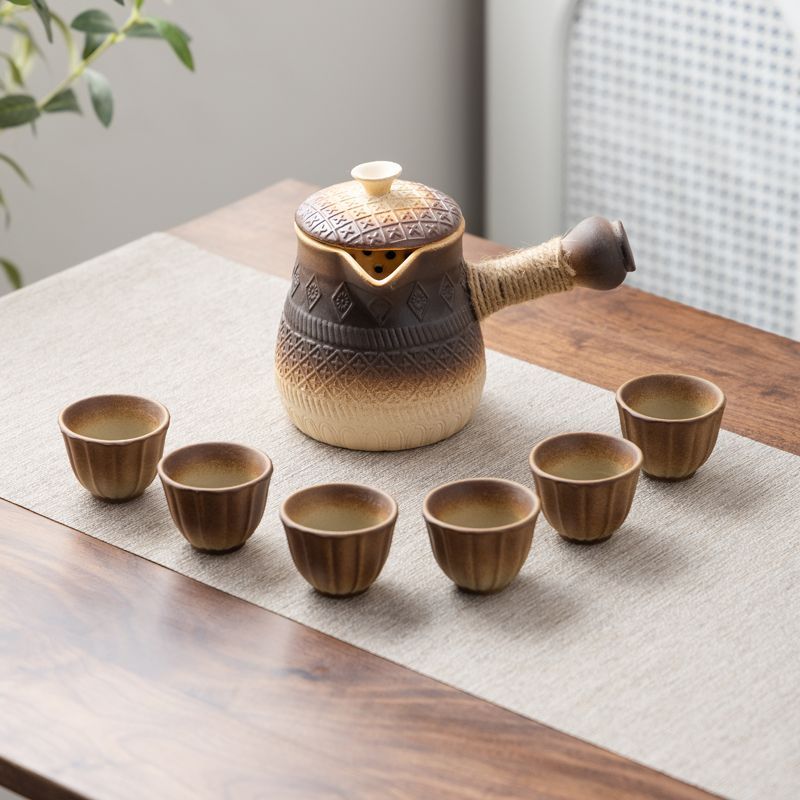 罐罐壶可明火干烧大容量烤奶罐煮茶壶陶瓷围炉煮茶户外便携包炒茶