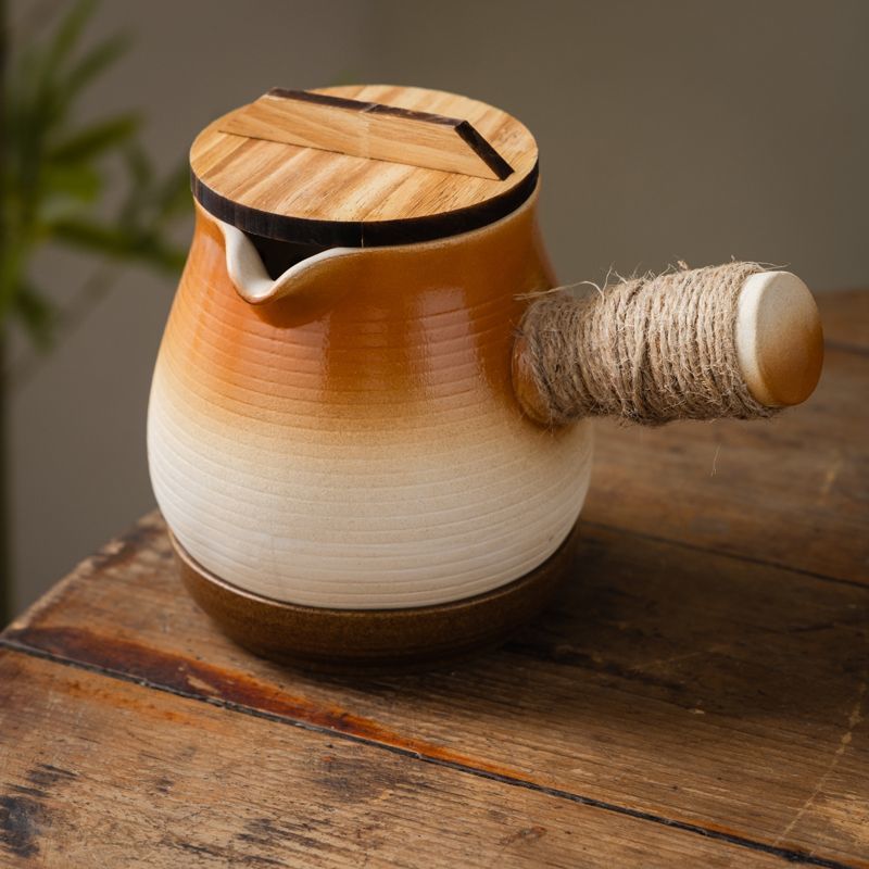 罐罐壶可明火干烧烤奶罐煮茶壶陶瓷户外便携包炒茶大容量围炉煮茶