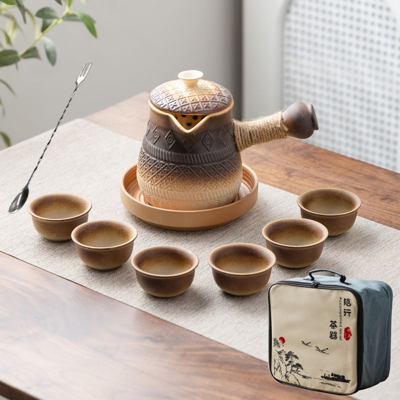 罐罐壶可明火干烧烤奶罐煮茶壶陶瓷户外围炉煮茶便携包炒茶大容量