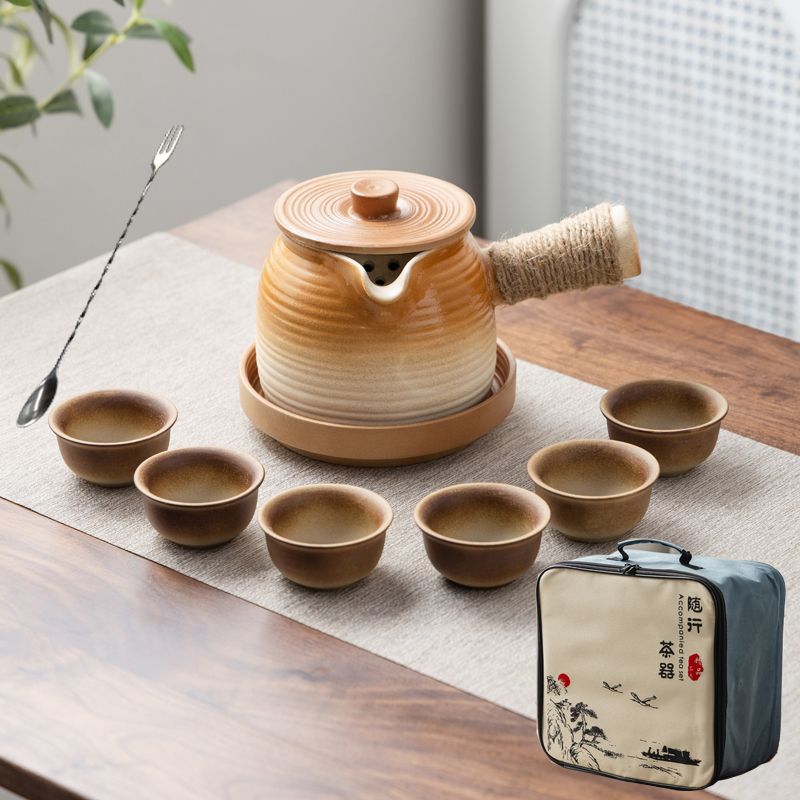 罐罐壶可明火干烧烤奶罐煮茶壶陶瓷户外便携包炒茶大容量围炉煮茶