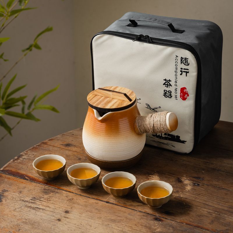 罐罐壶围炉煮茶陶瓷户外便携包可明火干烧烤奶罐煮茶壶炒茶大容量