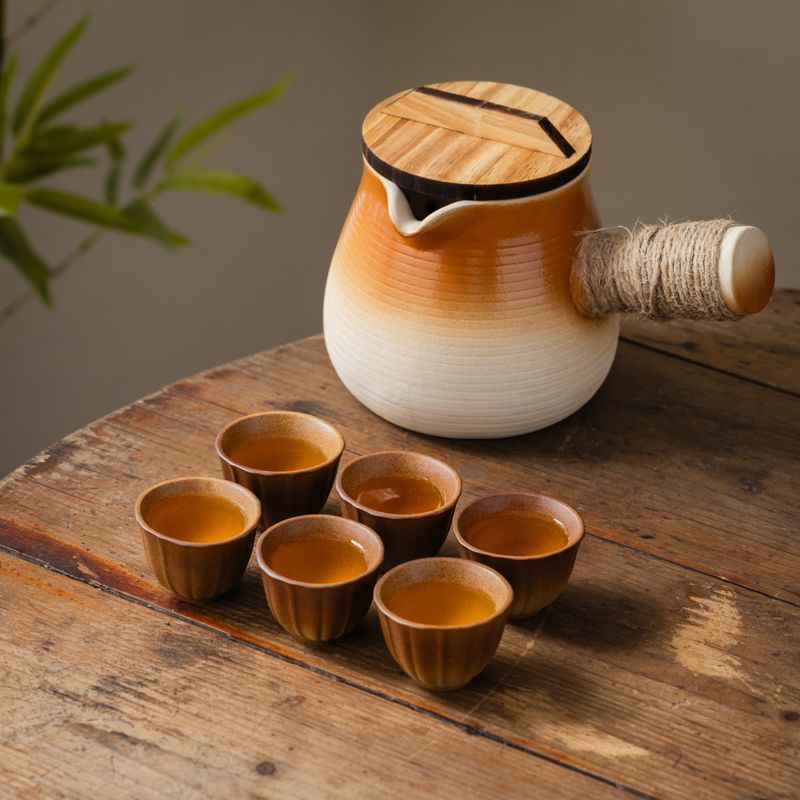 罐罐壶可明火干烧烤奶罐煮茶壶陶瓷户外便携包炒茶大容量围炉煮茶