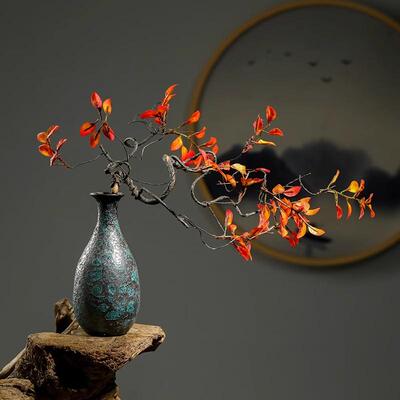 禅意陶瓷新式客厅插花